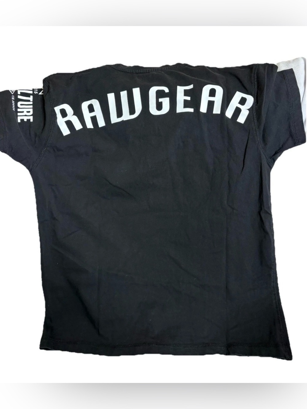 Raw Gear Zoo Culture T Shirt Mens Small Training Bodybuilding Grunge Punk Gym